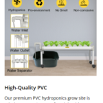 36 port hydroponic grow system high quality pvc 150x150