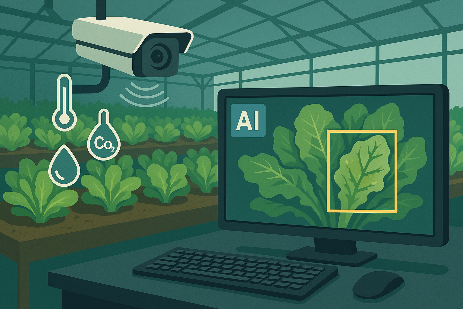 Seeing What Sensors Can’t: How IoT Camera Systems and AI Are Reshaping Plant Monitoring in Controlled Environment Agriculture